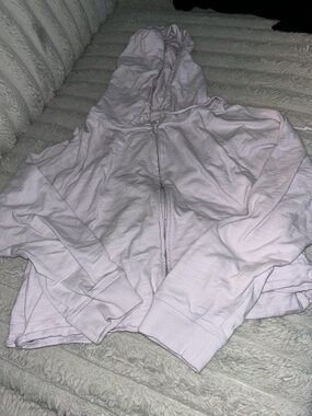 PINK Victoria's Secret Light Pink Zip-Up Hoodie